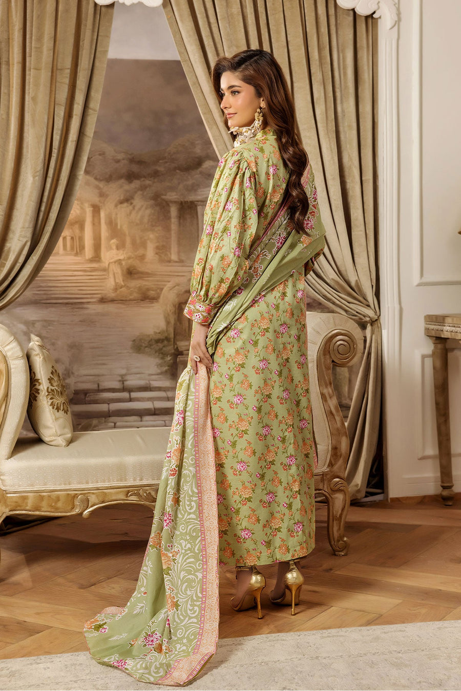 Koka by Safwa Digital Printed Cambric Unstitched 3Pc Suit KOK-45