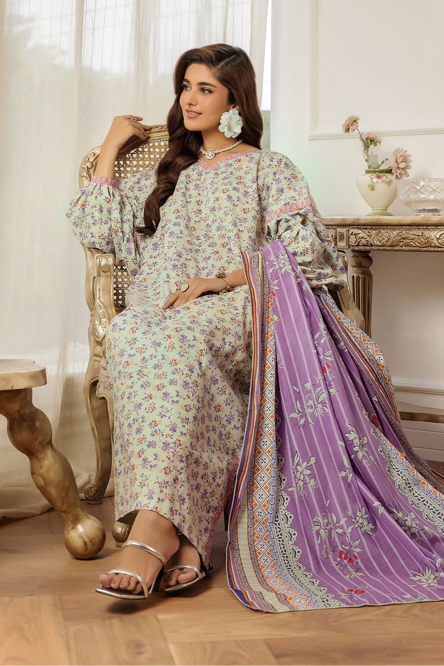Koka by Safwa Digital Printed Cambric Unstitched 3Pc Suit KOK-47