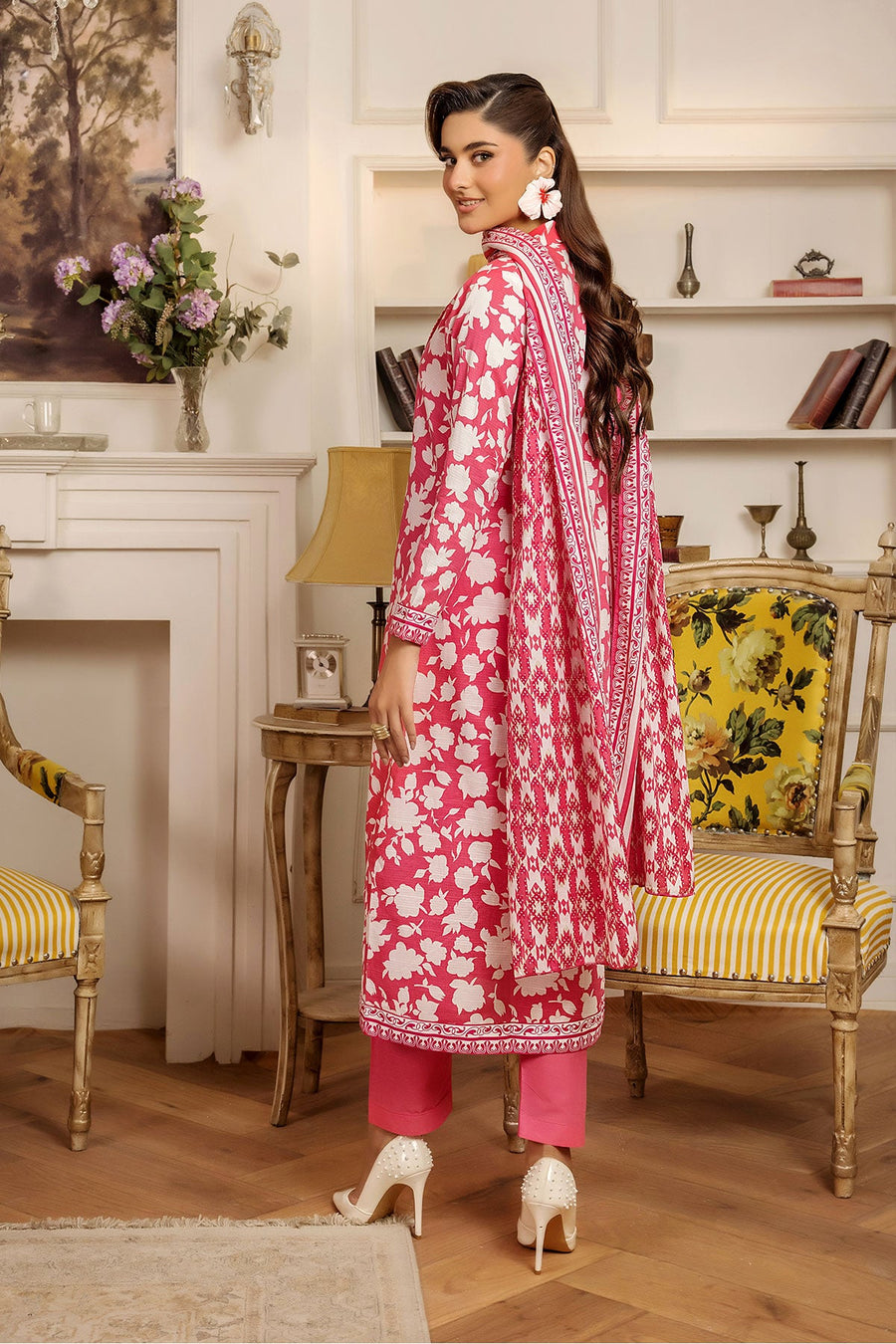 Koka by Safwa Digital Printed Cambric Unstitched 3Pc Suit KOK-48