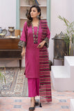La Rosaa Festive Eid Embroidered Dobi Lawn Ready to Wear 3Pc Suit LE-24-06