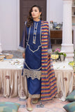 La Rosaa Festive Eid Embroidered Khaadi Net Ready to Wear 3Pc Suit LE-24-03