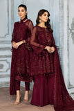 Alizeh Fashion Mah-e-Ru Unstitched Formal 3PC Suit D-08 Lavana