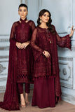 Alizeh Fashion Mah-e-Ru Unstitched Formal 3PC Suit D-08 Lavana