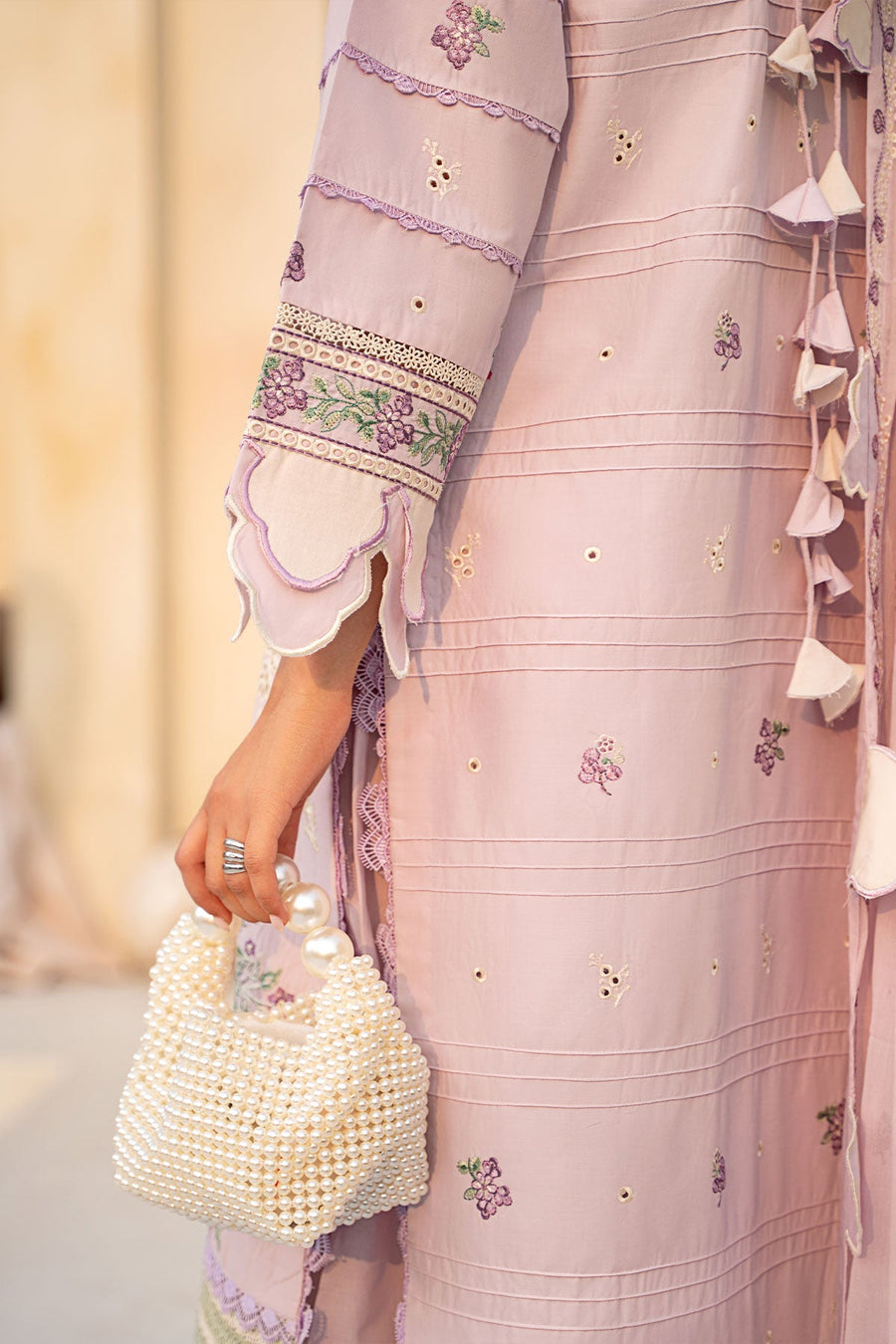 Lenora by Safwa Premium Embroidered Unstitched 3Pc Suit LEN-02