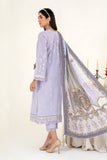 ZARIF Eid Lawn Unstitched Embroidered 3 Piece Suit ZEL-06 WATER LILY