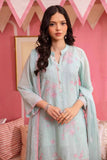 Gul Ahmed Premium Embroidered Swiss Voile Unstitched 3Pc Suit LSV-42001