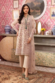Gul Ahmed Premium Embroidered Swiss Voile Unstitched 3Pc Suit LSV-42005