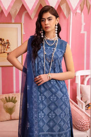 Gul Ahmed Premium Embroidered Swiss Voile Unstitched 3Pc Suit LSV-42006