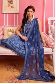 Gul Ahmed Premium Embroidered Swiss Voile Unstitched 3Pc Suit LSV-42006