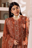 DUA by Alizeh Fashion Embroidered Chiffon Unstitched 3Pc Suit D-2A