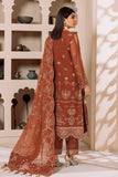 DUA by Alizeh Fashion Embroidered Chiffon Unstitched 3Pc Suit D-2A