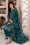 DUA by Alizeh Fashion Embroidered Chiffon Unstitched 3Pc Suit D-2B