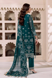 DUA by Alizeh Fashion Embroidered Chiffon Unstitched 3Pc Suit D-2B