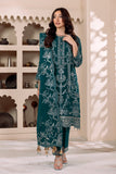 DUA by Alizeh Fashion Embroidered Chiffon Unstitched 3Pc Suit D-2B