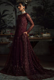 Zarif La Rosella Unstitched Embroidered Net 3Pc Suit ZLR 06 CARMINE