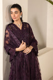 Alizeh Fashion Lamhay Festive Embroidered Net 3Pc Suit V15D08 - Maya