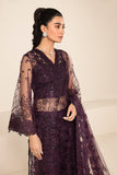 Alizeh Fashion Lamhay Festive Embroidered Net 3Pc Suit V15D08 - Maya