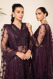 Alizeh Fashion Lamhay Festive Embroidered Net 3Pc Suit V15D08 - Maya