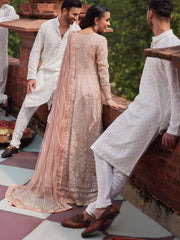 MUSHQ Izhar Unstitched Luxury Chiffon 3 Piece Suit MCH-01 TANEEZ