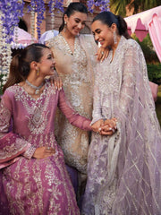 MUSHQ Izhar Unstitched Luxury Chiffon 3 Piece Suit MCH-02 HANIA