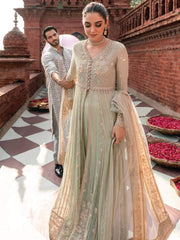 MUSHQ Izhar Unstitched Luxury Chiffon 3 Piece Suit MCH-03 SHAHANA
