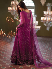 MUSHQ Izhar Unstitched Luxury Chiffon 3 Piece Suit MCH-05 SHEHRZAAD