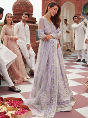 MUSHQ Izhar Unstitched Luxury Chiffon 3 Piece Suit MCH-06 NUREH