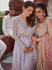 MUSHQ Izhar Unstitched Luxury Chiffon 3 Piece Suit MCH-06 NUREH