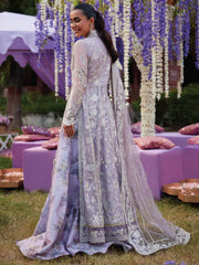 MUSHQ Izhar Unstitched Luxury Chiffon 3 Piece Suit MCH-09 MUNEEZEH