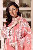 AF-DUA-3008-Mehrunisa Pink Embroidered Chiffon