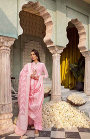 Gul Ahmed Premium Embroidered Jacquard Unstitched 3Pc Suit MJ-42001