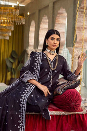 Gul Ahmed Premium Embroidered Jacquard Unstitched 3Pc Suit MJ-42002