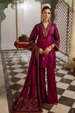 Gul Ahmed Premium Embroidered Jacquard Unstitched 3Pc Suit MJ-42003
