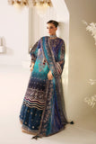 Alizeh Fashion La Ruhe Embroidered Chiffon Unstitched 3Pc Suit AF-CH-2182-Oasis