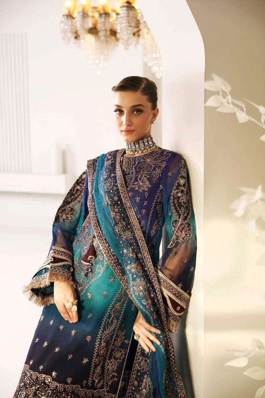 AF-CH-2182-Oasis Embroidered Chiffon