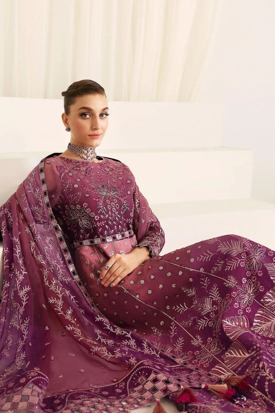 AF-CH-2178-Opal Embroidered Chiffon