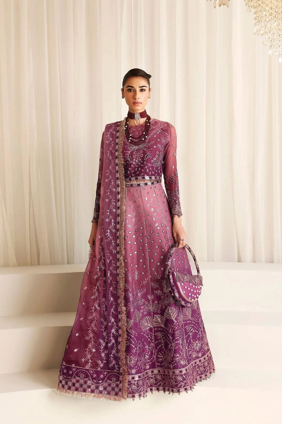 AF-CH-2178-Opal Embroidered Chiffon