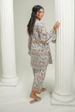 Safwa Printed Lawn Pret 2Pc Suit ( Ready To Wear ) P000859