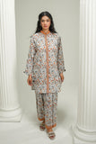 Safwa Printed Lawn Pret 2Pc Suit ( Ready To Wear ) P000859