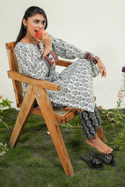 Safwa Printed Lawn Pret 2Pc Suit ( Ready To Wear ) P000871