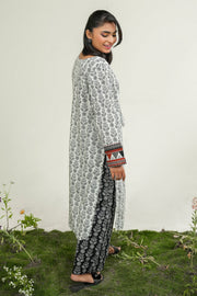 Safwa Printed Lawn Pret 2Pc Suit ( Ready To Wear ) P000871