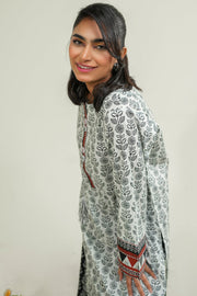 Safwa Printed Lawn Pret 2Pc Suit ( Ready To Wear ) P000871