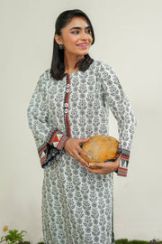 Safwa Printed Lawn Pret 2Pc Suit ( Ready To Wear ) P000871