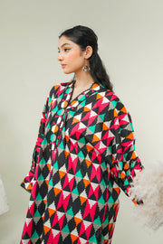 Safwa Printed Lawn Pret 2Pc Suit ( Ready To Wear ) P000873