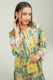 Safwa Printed Lawn Pret 2Pc Suit ( Ready To Wear ) P000893