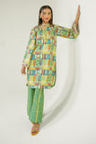 Safwa Printed Lawn Pret 2Pc Suit ( Ready To Wear ) P000893