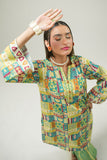 Safwa Printed Lawn Pret 2Pc Suit ( Ready To Wear ) P000893