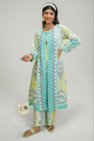 Safwa Printed Lawn Pret 2Pc Suit ( Ready To Wear ) P000895