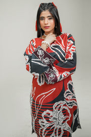 Safwa Printed Lawn Pret 2Pc Suit ( Ready To Wear ) P000896