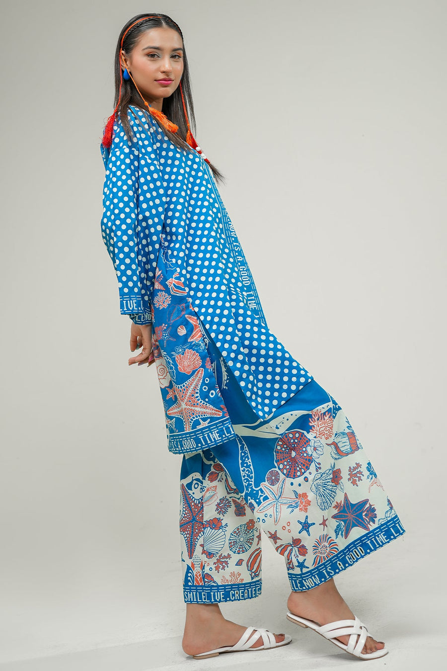 Safwa Printed Lawn Pret 2Pc Suit ( Ready To Wear ) P000900